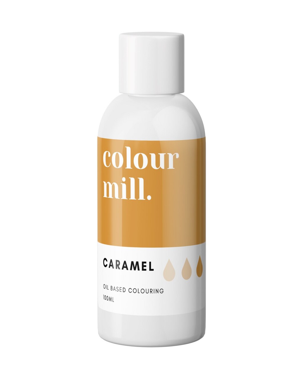 100ml Caramel Oil Based Food Colouring for Baking Chocolate Buttercream Vegan Safe